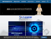 Tablet Screenshot of itacademy.hu