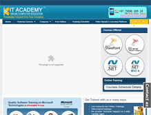 Tablet Screenshot of itacademy.in